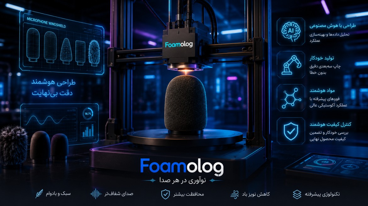 تکنولوژی‌های نوین در تولید بادگیر میکروفون